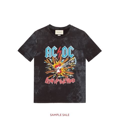 ac dc gucci t shirt|Gucci T.